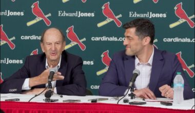 St. Louis Cardinals Bill DeWitt Jr. and Chaim Bloom talk about the team's payroll