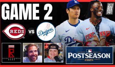 Cincinnati Reds at Los Angeles Dodgers FULL GAME MLB Playoffs LIVE Stream, Reaction, Scoreboard