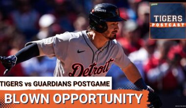 TIGERS POSTCAST: MELTDOWN IN CLEVELAND! Detroit Tigers BLOW Game 2 Leave 14 Men On, DECISIVE GAME 3