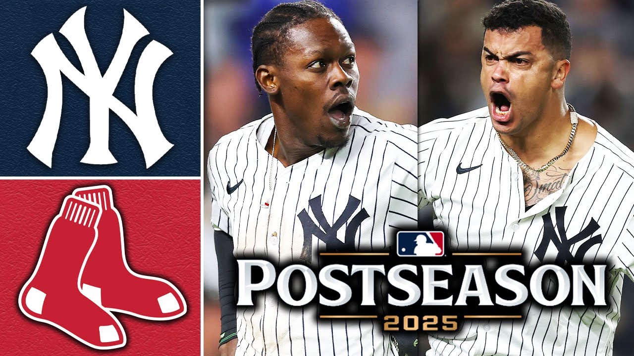 New York Yankees vs Boston Red Sox | AL Wild Card Game 2 Highlights