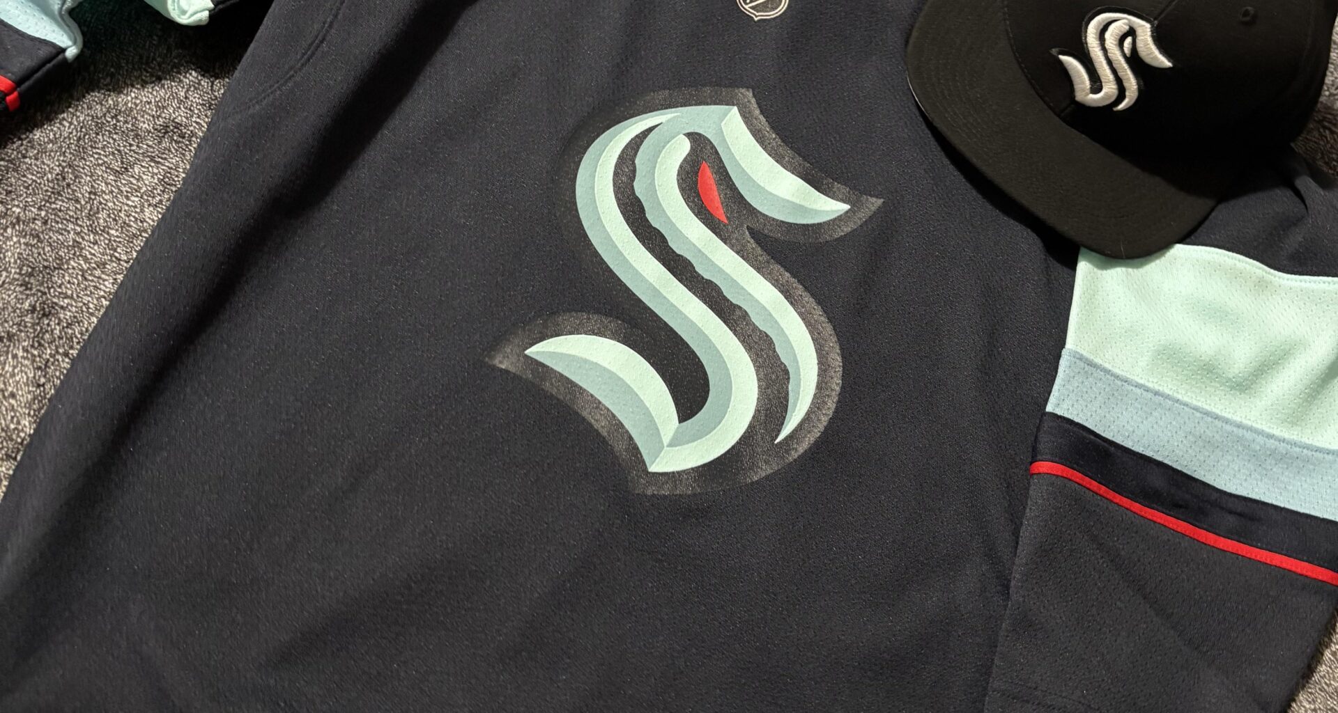 2nd year fan and bought my first jersey. Let’s go kraken!!