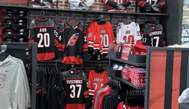 Dick’s house of Sport Canes Section at Southpoint