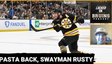 Boston Bruins DRESS REHEARSAL: Pastrnak Shines, Swayman Rusty, Kuraly Scores Emotional Goal