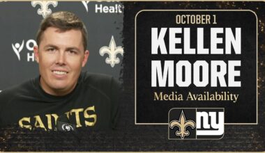 Kellen Moore on injury report, Giants | New Orleans Saints