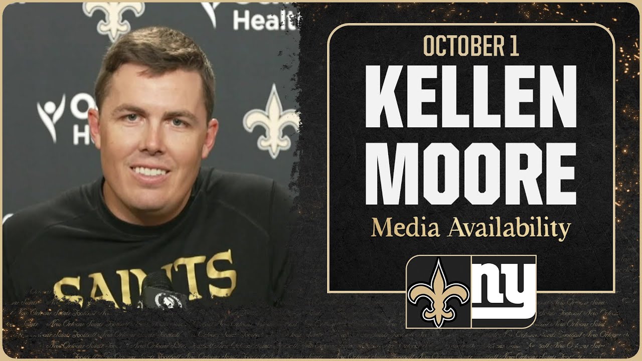 Kellen Moore on injury report, Giants | New Orleans Saints