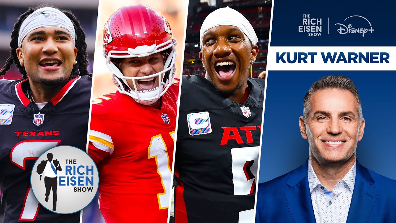 NFL Network’s Kurt Warner Breaks Down the Chiefs, Texans & Falcons Offenses | The Rich Eisen Show