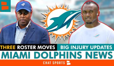 HUGE Dolphins News: Miami Dolphins Make Three Roster Moves + Injury News Before NFL Week 5