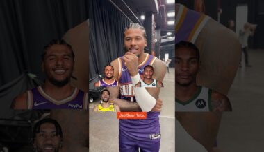 Asked the guys who the other starters were when they made their first career NBA start! 🤔 #shorts