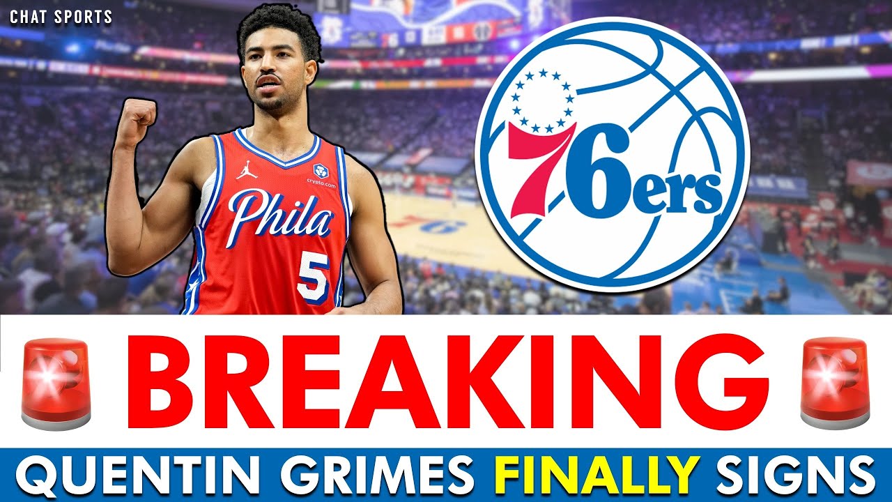 🚨JUST IN! Quentin Grimes SIGNS Qualifying Offer With 76ers | Full Details & Analysis