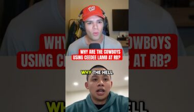 WHY ARE THE COWBOYS USING CEEDEE LAMB AT RB?? #dallascowboys #ceedeelamb #shorts