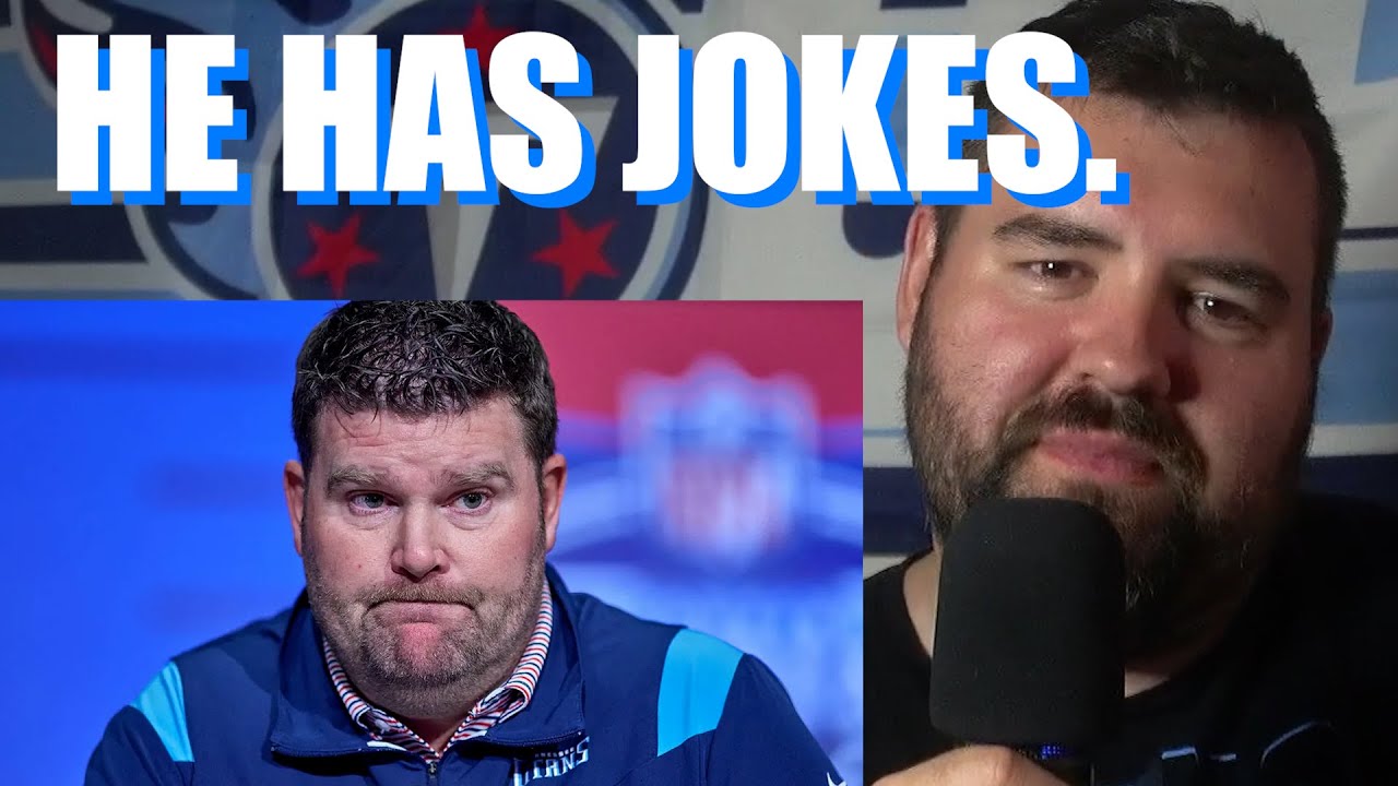 Tennessee Titans fan is not amused by former GM Jon Robinson's joke about Titans