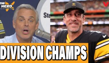 Aaron Rodgers & Steelers WILL WIN division + Shedeur & Browns, Bears | THE HERD NFL w/ Colin Cowherd