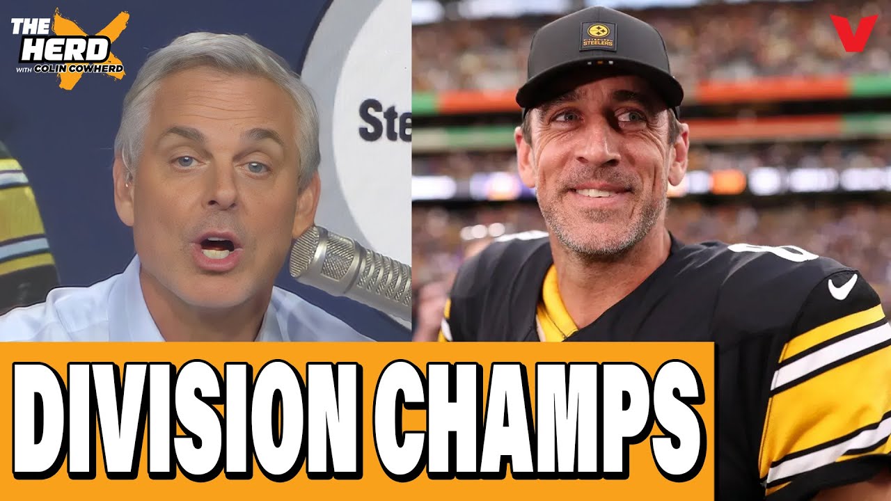 Aaron Rodgers & Steelers WILL WIN division + Shedeur & Browns, Bears | THE HERD NFL w/ Colin Cowherd