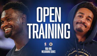 NBAxNBL Melbourne Series - New Orleans Pelicans Open Training