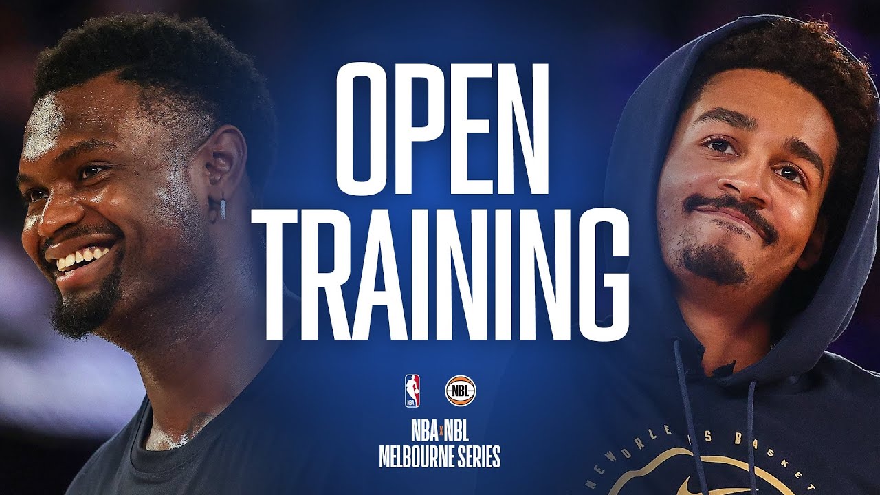 NBAxNBL Melbourne Series - New Orleans Pelicans Open Training