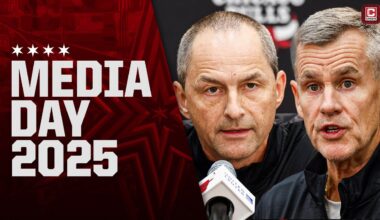 Billy Donovan & Arturas Karnišovas speak at Bulls media day 2025 | CHSN Chicago Bulls