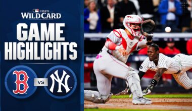 Red Sox vs. Yankees AL Wild Card Game 2 Highlights (10/1/25) | MLB Highlights