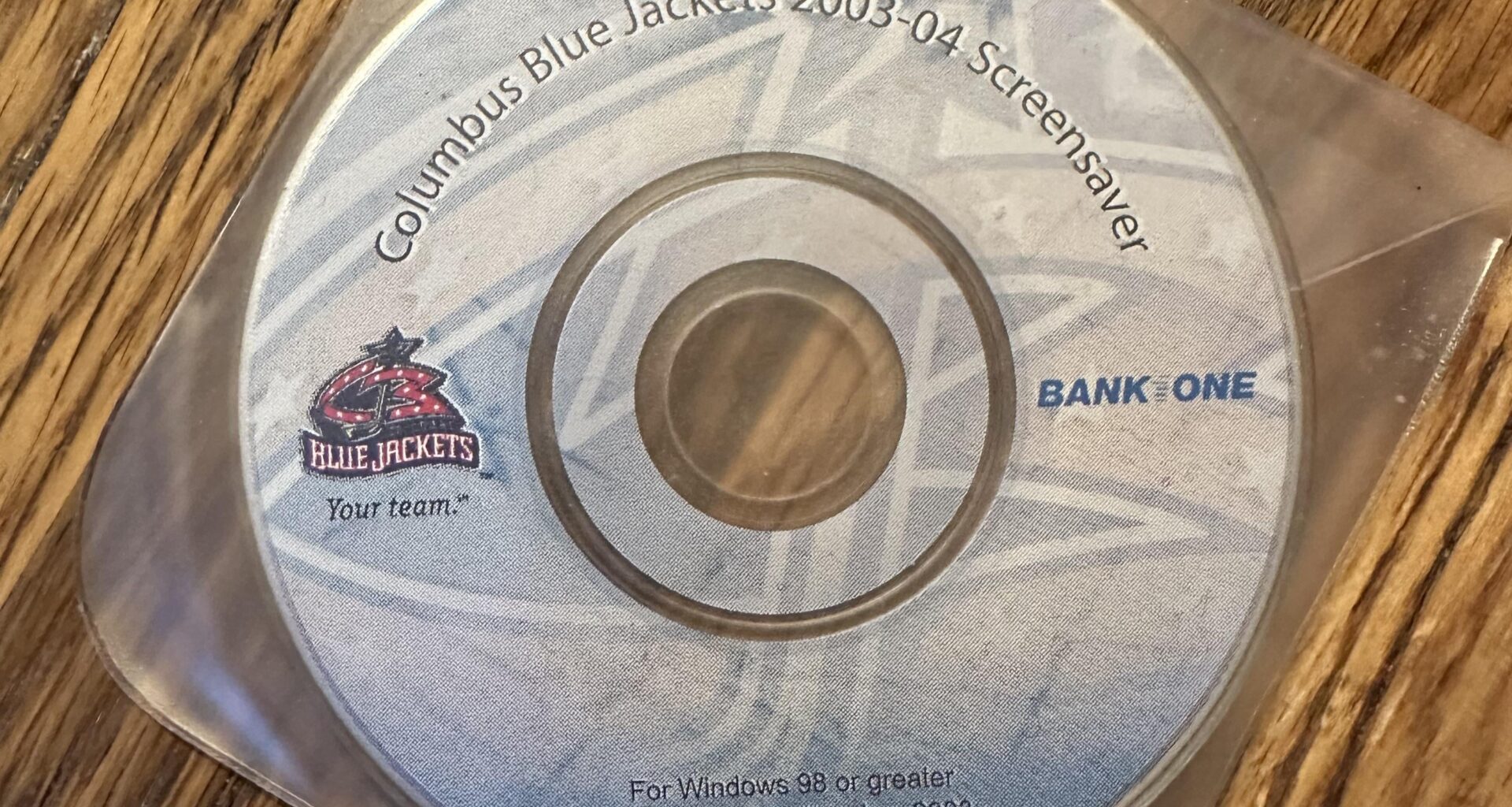 Old CBJ Promotional Mini CD for a screensaver. Absolute blast from the past!