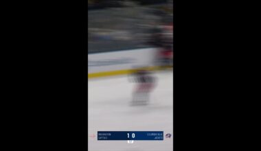 Connor McMichael with a Goal vs Columbus Blue Jackets