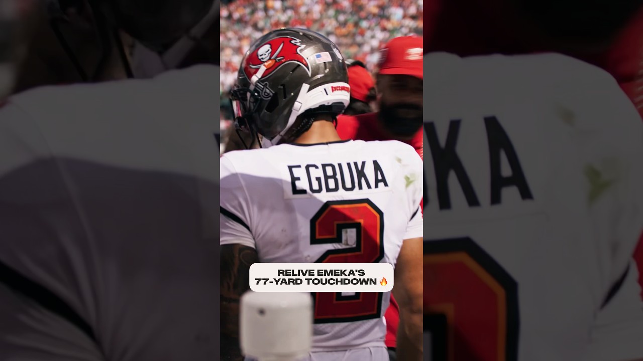 EMEKA IS YOUR OFFENSIVE ROOKIE OF THE MONTH 👏 🔜 #TBvsSEA 4:05 p.m. ET Sunday on CBS #emekaegbuka