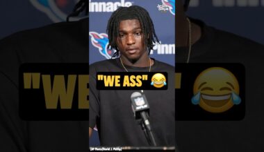 Cam Ward was right about the Titans 😂🤷‍♀️