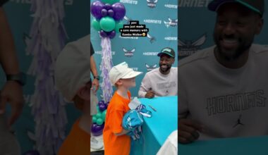 so wholesome🥹 #charlottehornets #kembawalker #wholesome