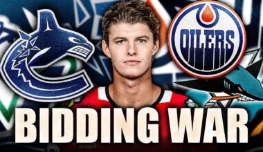 CANUCKS, OILERS & SHARKS BIDDING WAR FOR CHICAGO BLACKHAWKS FORWARD LUKAS REICHEL