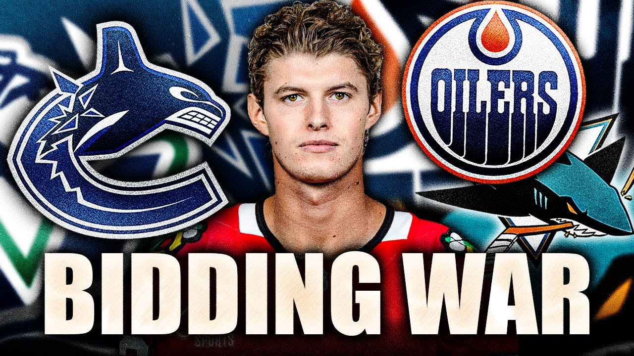 CANUCKS, OILERS & SHARKS BIDDING WAR FOR CHICAGO BLACKHAWKS FORWARD LUKAS REICHEL