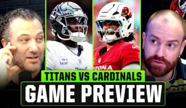 Tennessee Titans vs Arizona Cardinals FULL Preview + Predictions