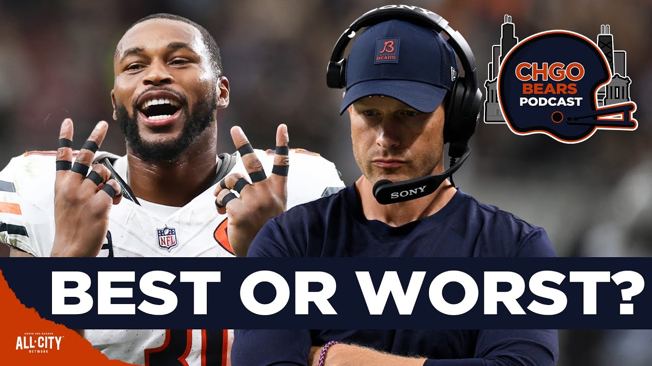 Best AND Worst Case Chicago Bears Scenarios with Carmie V | CHGO Bears Podcast