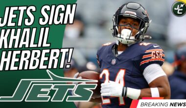 BREAKING: New York Jets SIGN Khalil Herbert | RB Depth + New Kick Return Man?