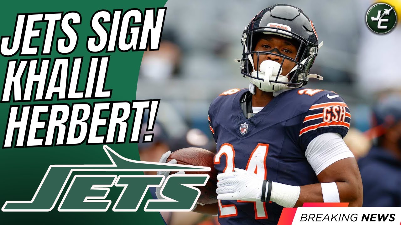 BREAKING: New York Jets SIGN Khalil Herbert | RB Depth + New Kick Return Man?