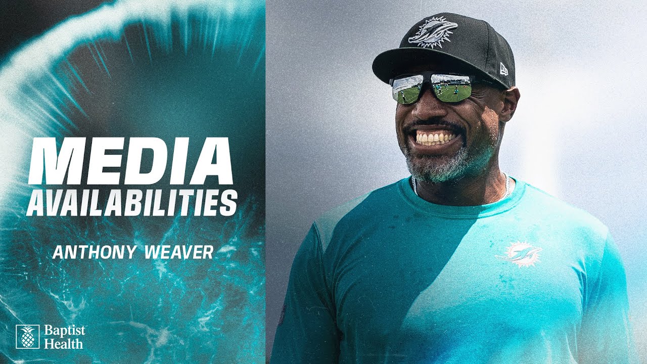 Anthony Weaver meets with the media | Miami Dolphins