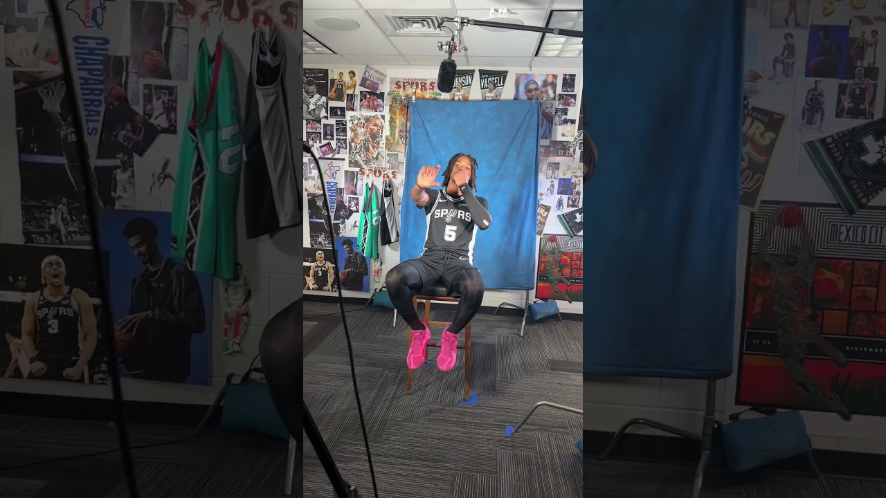 a media day to remember! 🎉 #Spurs #NBA #victorwembanyama