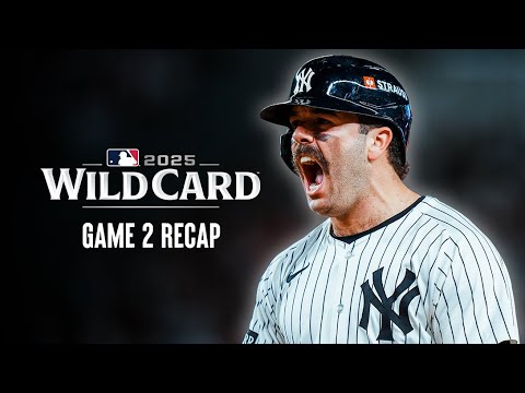 Wild Card Game 2 Recap | NEW YORK YANKEES 2025