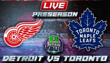 Detroit Red Wings vs Toronto Maple Leafs LIVE Stream Game Audio | NHL Preseason Streamcast & Chat