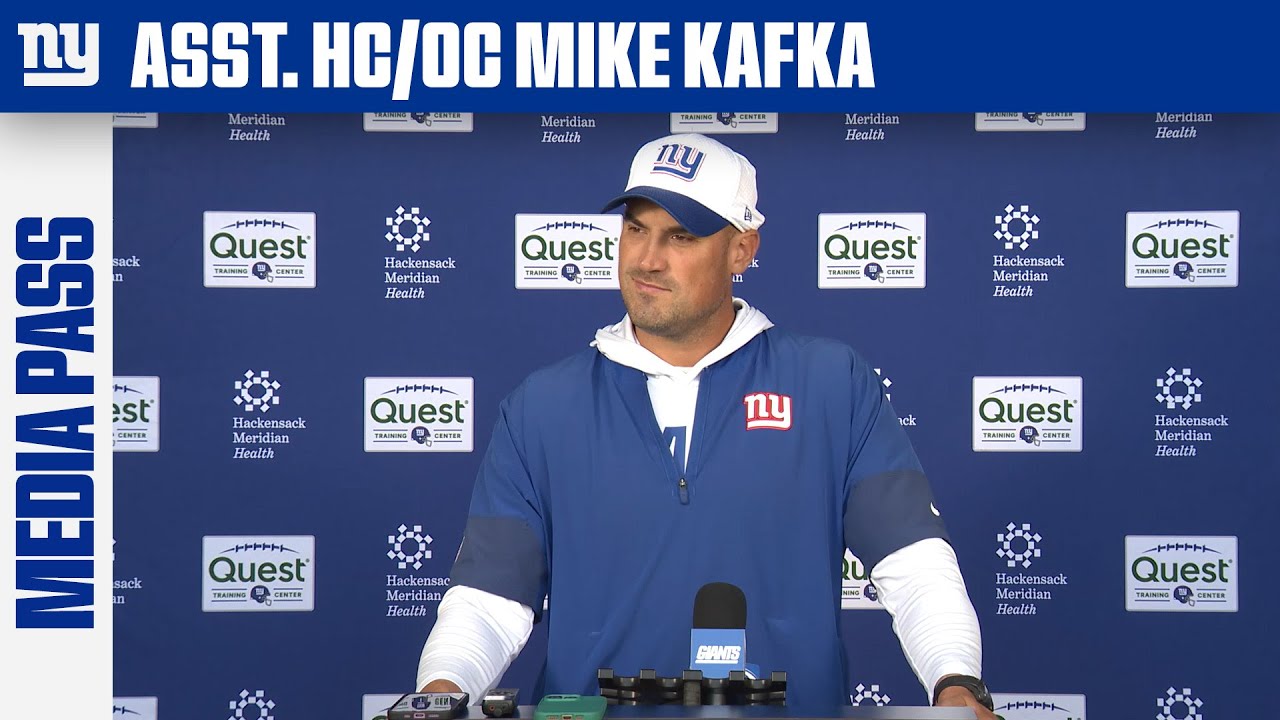 Mike Kafka on Jaxson Dart's First Start | New York Giants
