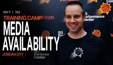 Jordan Ott Media Availability | Phoenix Suns Training Camp Day &