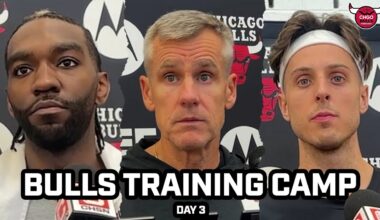 PRESS CONFERENCES: Is This Bulls Training Camp the MOST PHYSICAL in Years? | CHGO Bulls