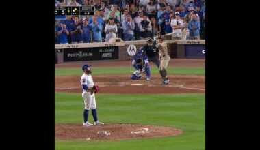The moment Chicago Cubs eliminated San Diego Padres to advance to the NLDS 🐻