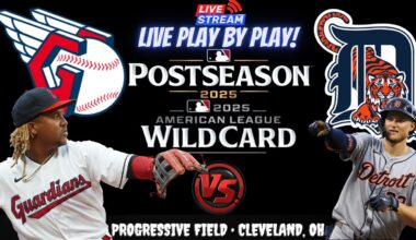 Cleveland Guardians vs Detroit Tigers ⚾🔥 Live ALWildcard GAME 3 Play-by-play Watch!