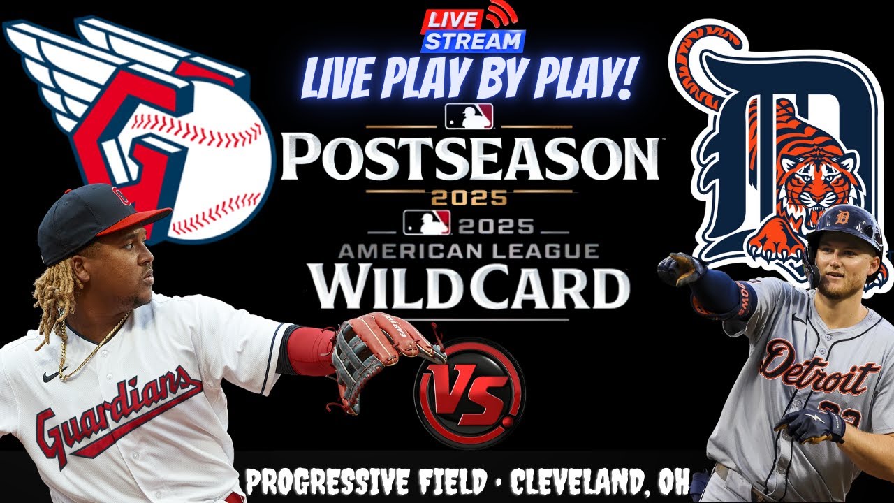 Cleveland Guardians vs Detroit Tigers ⚾🔥 Live ALWildcard GAME 3 Play-by-play Watch!