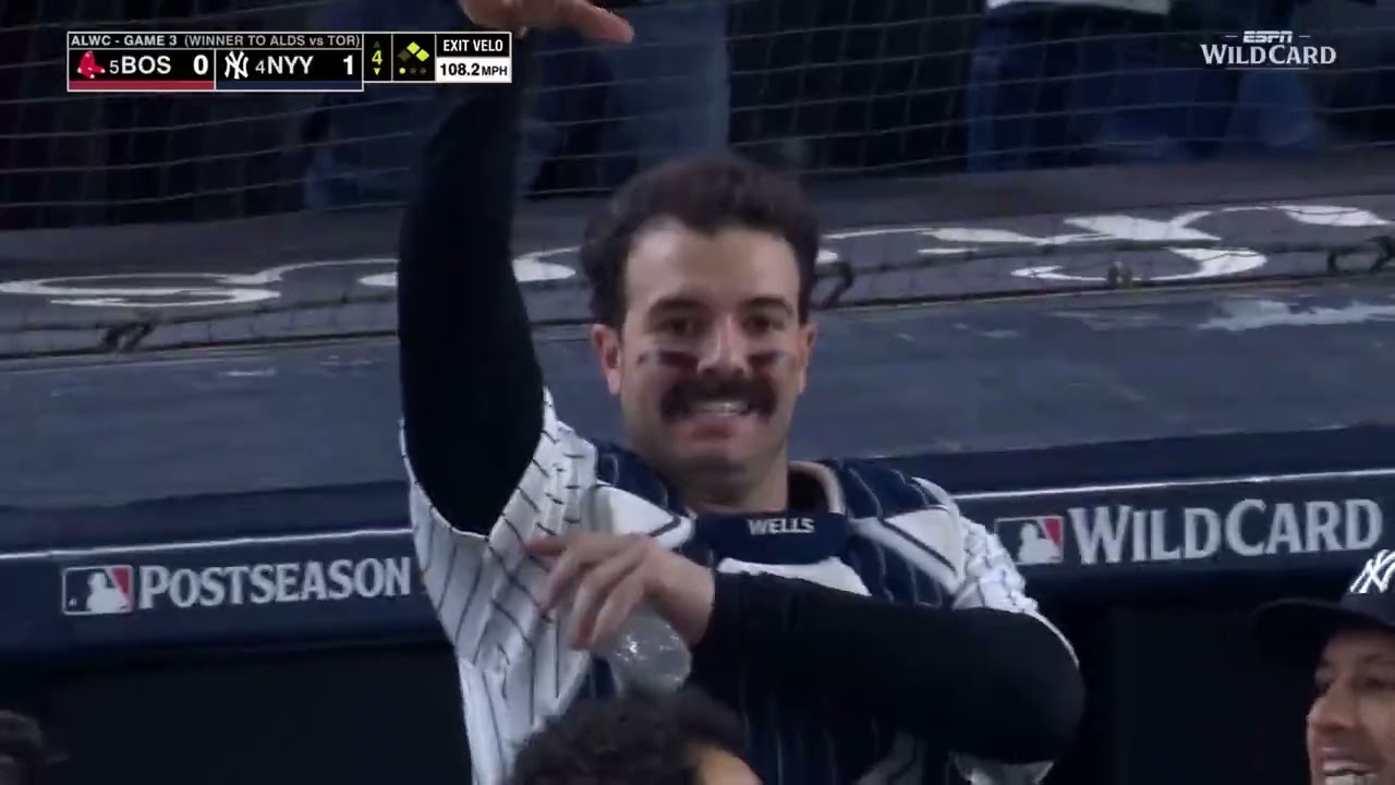 FULL FOUR-RUN INNING for the Yankees in a CRUCIAL Game 3 of the AL Wild Card Series vs. Red Sox! 😤