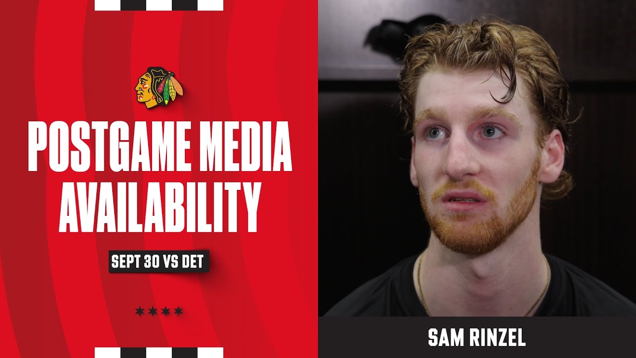 Sam Rinzel on Being Aggressive | Chicago Blackhawks