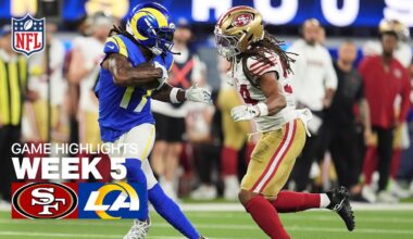 San Francisco 49ers vs Los Angeles Rams Game Highlights | 2025 NFL Season Week 5
