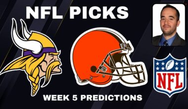 Minnesota Vikings vs Cleveland Browns - NFL Picks & Predictions l Sunday 10/5/25 | Roberts NFL Picks