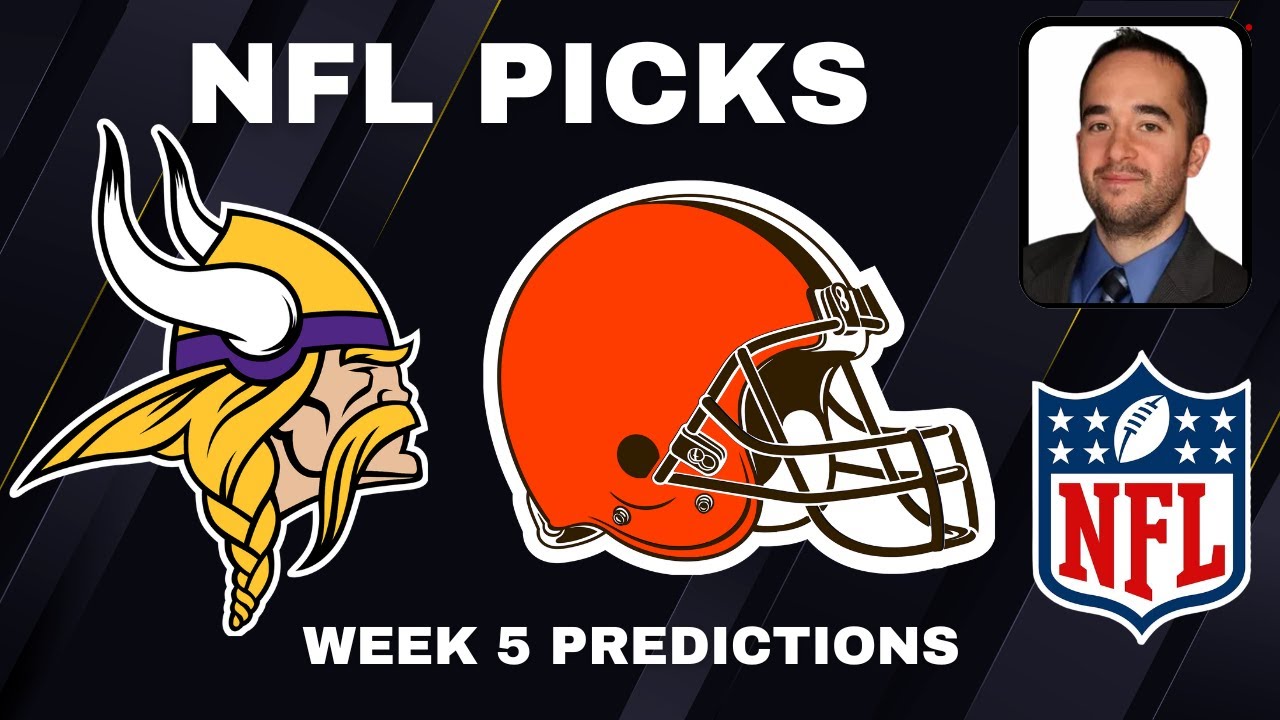 Minnesota Vikings vs Cleveland Browns - NFL Picks & Predictions l Sunday 10/5/25 | Roberts NFL Picks