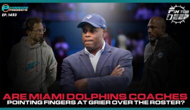 Are Miami Dolphins Coaches Pointing Fingers At Chris Grier?!