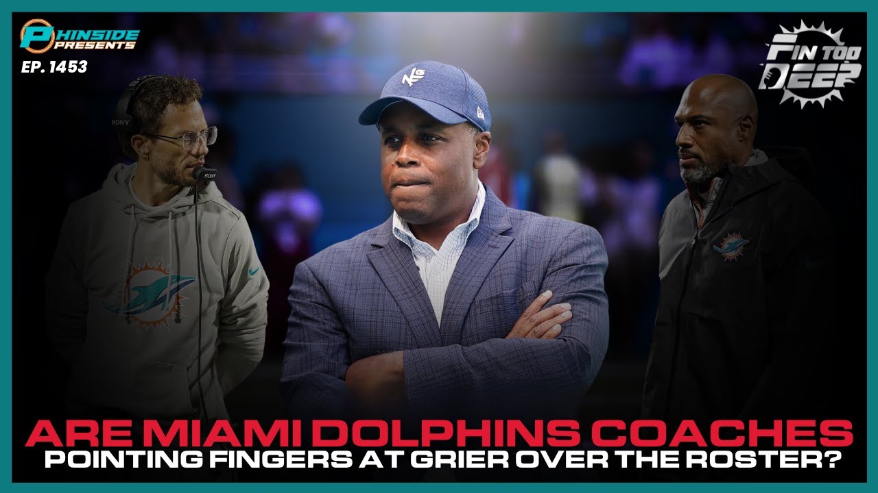 Are Miami Dolphins Coaches Pointing Fingers At Chris Grier?!