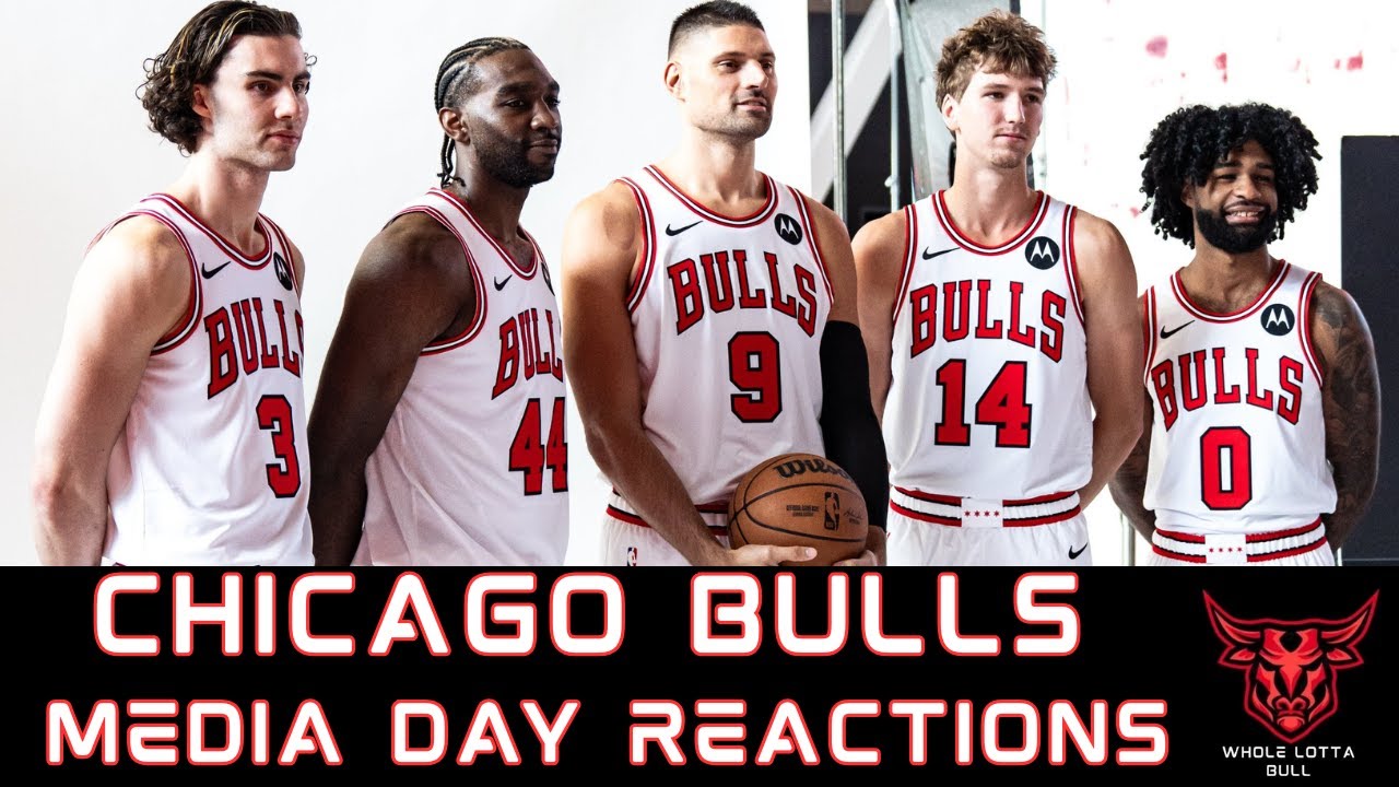 Chicago Bulls Media Day Reactions!